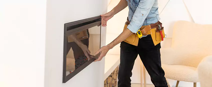 Metal Fireplace Installation in Casa Grande, Arizona
