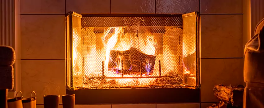 Mendota Hearth Landscape Fireplace Installation in Casa Grande, Arizona