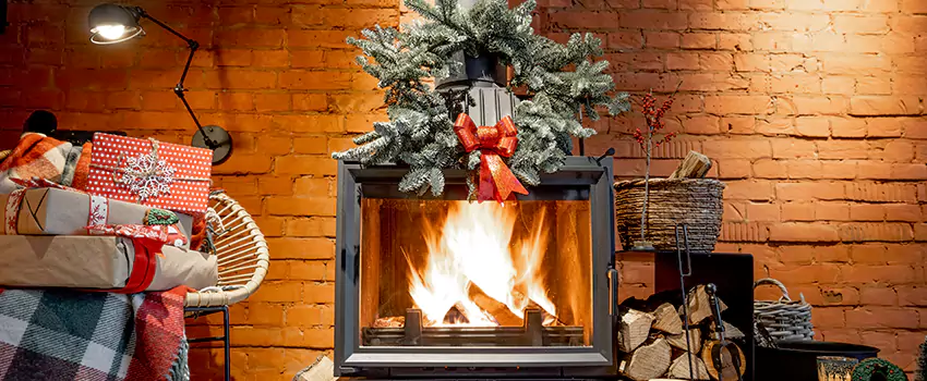 Travis Industries Linear Gas Fireplace Installation in Casa Grande, Arizona